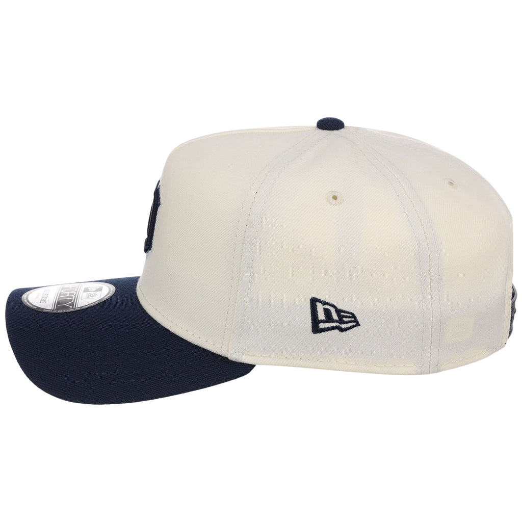 Detroit Tigers MLB Chrome x Navy FASHION CORE New Era 9FORTY A-Frame