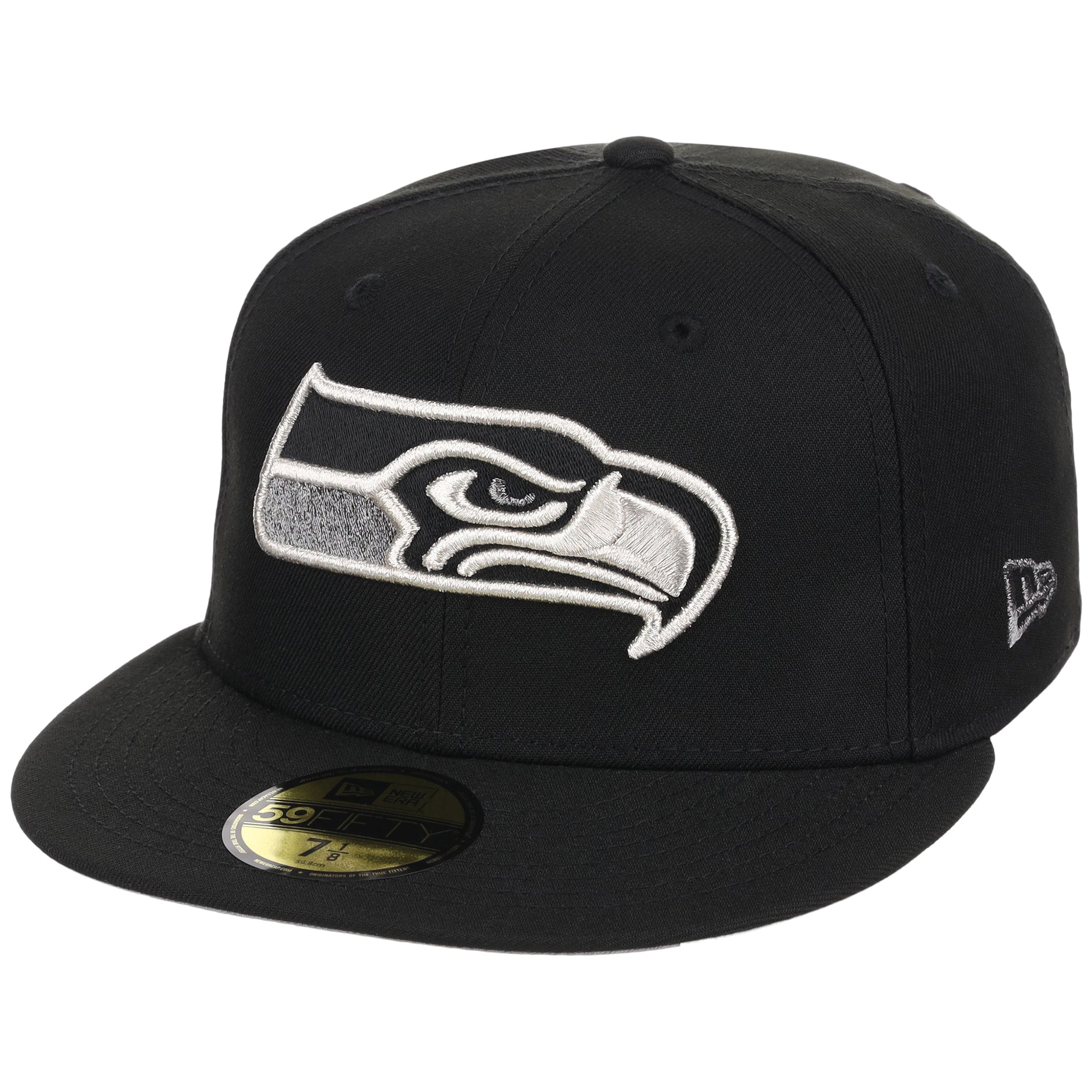 Seattle Seahawks NFL Liquid Titanium New Era 59FIFTY