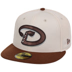 Arizona Diamondbacks MLB Auburn Cream New Era 59FIFTY