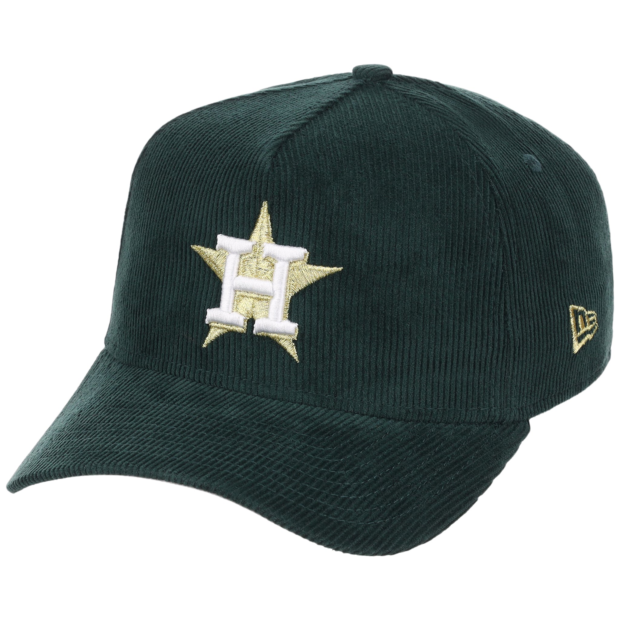 Houston Astros MLB Dark Green Cord FASHION CORE New Era 9FORTY A-Frame