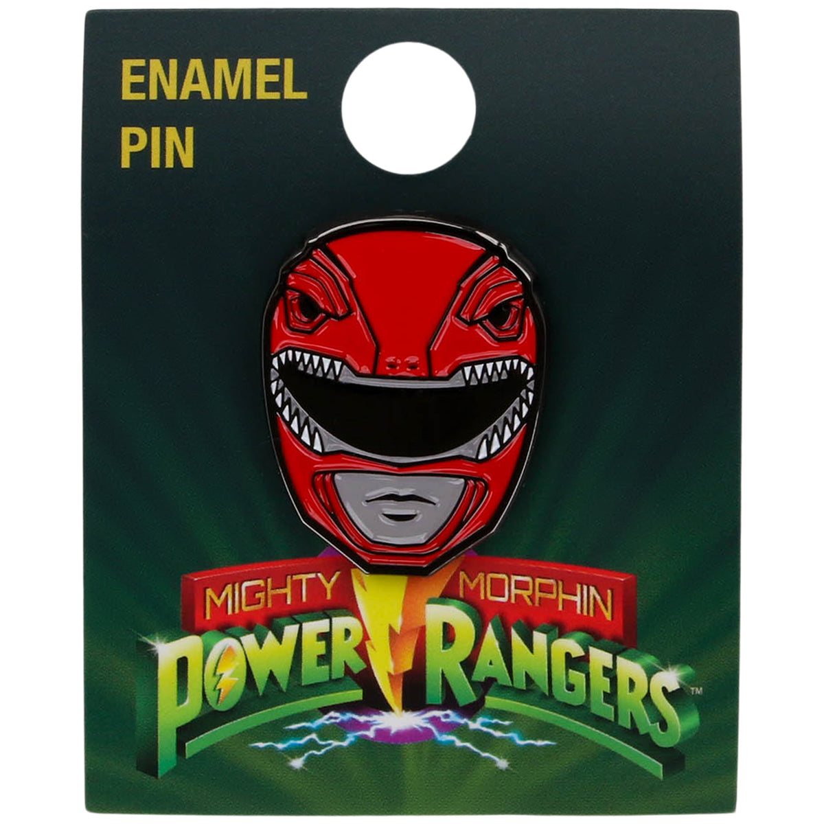 Power Rangers Red Ranger Helmet Pin