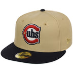 Chicago Cubs Northside Chicago Crown the City New Era 59FIFTY (Gold/Navy)