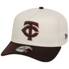 Minnesota Twins MLB Chrome x Burnt Wood FASHION CORE New Era 9FORTY A-Frame