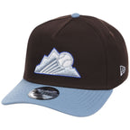 Colorado Rockies MLB Driftwood Fade New Era 9FORTY A-Frame