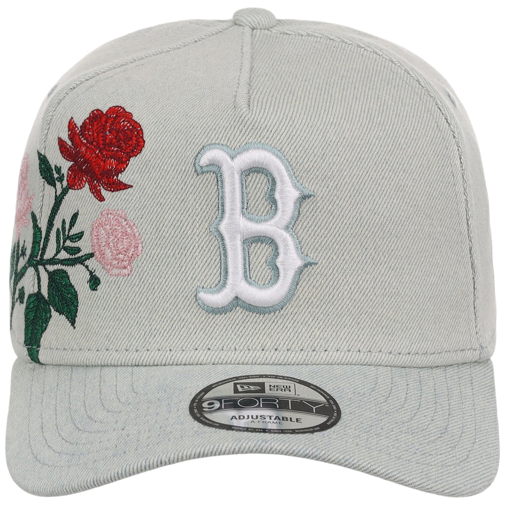 Boston Red Sox MLB Denim Flower New Era 9FORTY