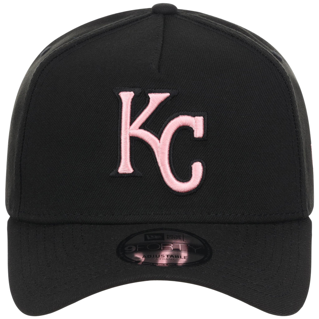 Kansas City Royals MLB Black x Pink FASHION CORE New Era 9FORTY A-Frame