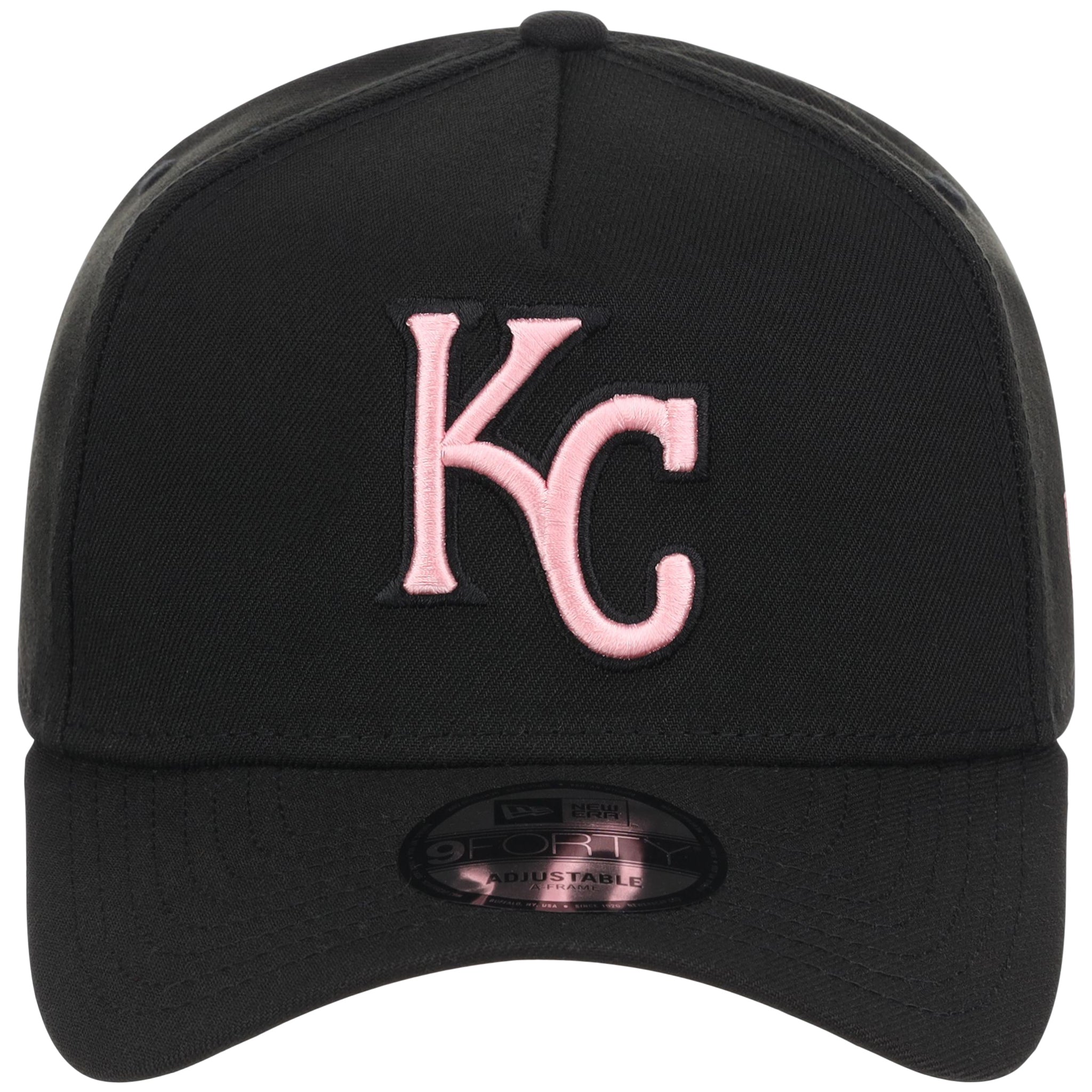 Kansas City Royals MLB Black x Pink FASHION CORE New Era 9FORTY A-Frame