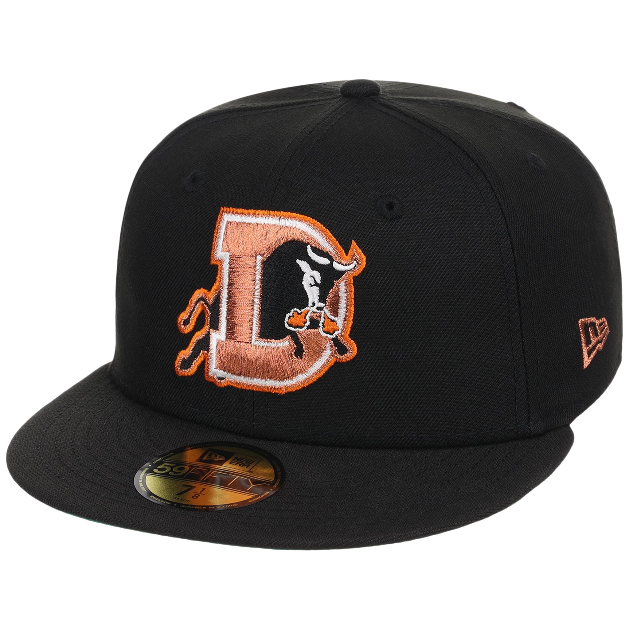 Durham Bulls MiLB Black Dome New Era 59FIFTY