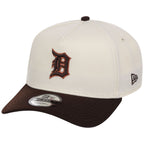 Detroit Tigers MLB Chrome x Burnt Wood FASHION CORE New Era 9FORTY A-Frame