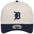 Detroit Tigers MLB Chrome x Navy FASHION CORE New Era 9FORTY A-Frame