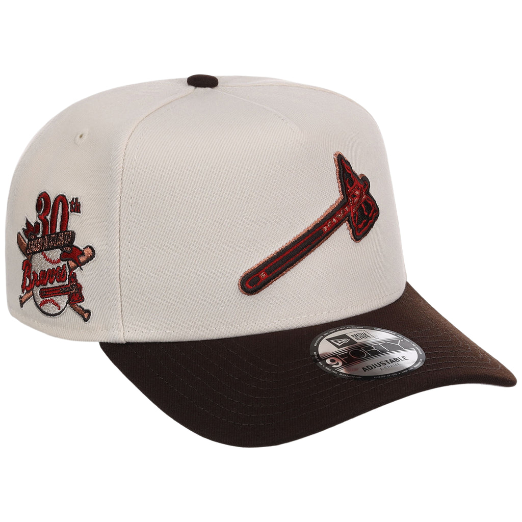 Atlanta Braves MLB Burnished Clay New Era 9FORTY A-Frame – 1