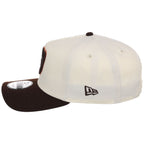Milwaukee Brewers MLB Chrome x Burnt Wood FASHION CORE New Era 9FORTY A-Frame
