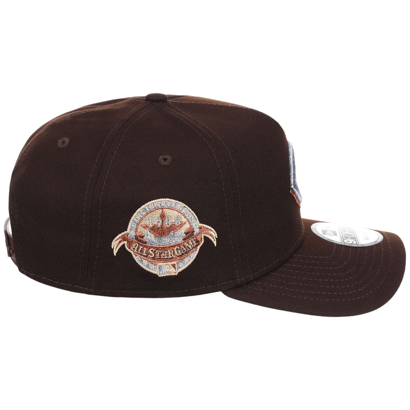 Cincinnati Reds MLB Frosted Bark New Era 9FORTY A-Frame – LidsHatDrop