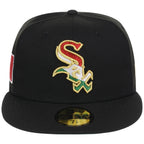 Chicago White Sox (Black/Black) Chicago Southside Crown the City New Era 59FIFTY