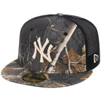 New York Yankees MLB Black Realtree Trucker New Era 59FIFTY