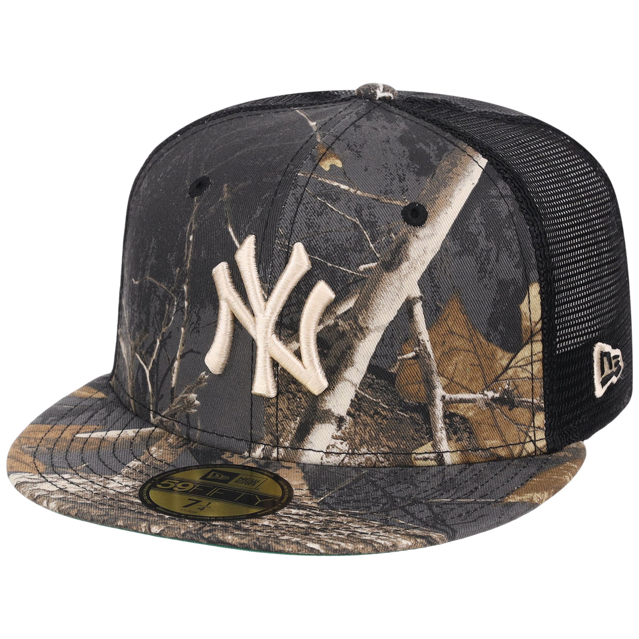 New York Yankees MLB Black Realtree Trucker New Era 59FIFTY