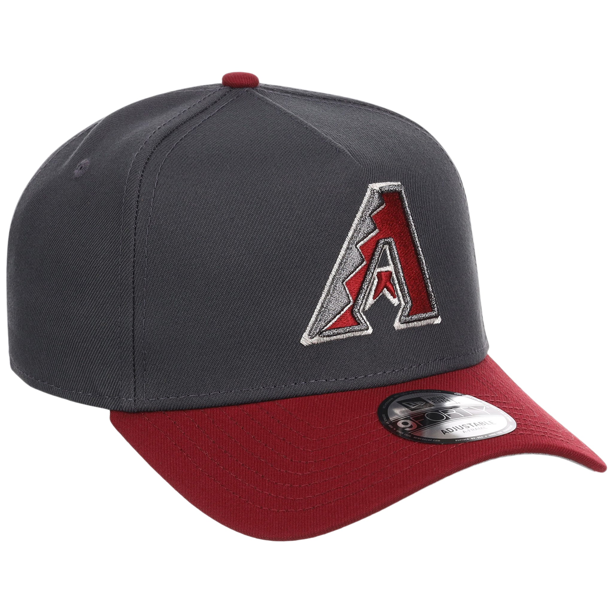 Arizona Diamondbacks MLB Graphite x Cardinal FASHION CORE New Era 9FORTY A-Frame