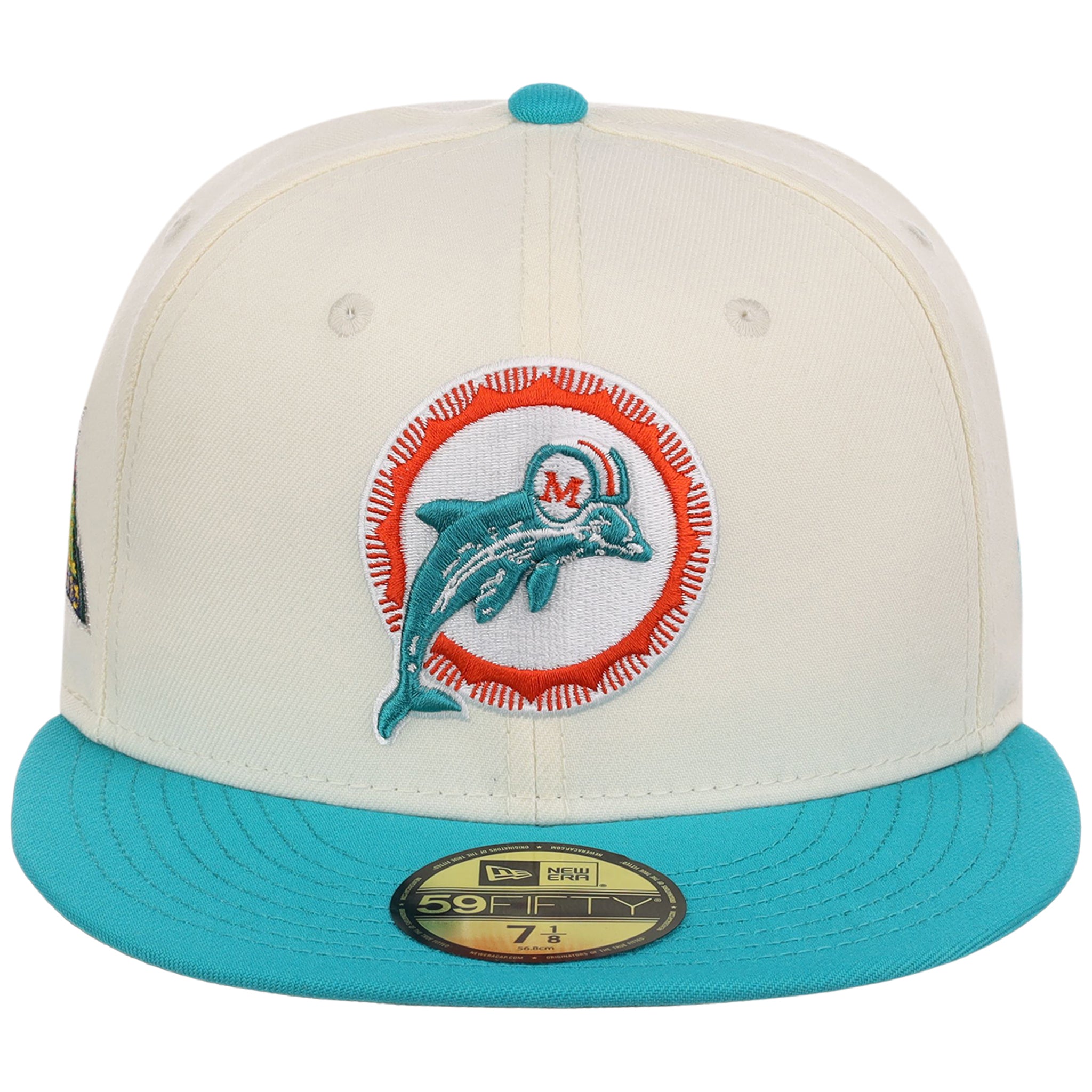 Miami Dolphins NFL Chrome OTC New Era 59FIFTY