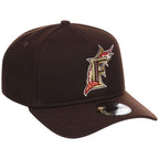 Miami Marlins MLB Burnt Wood FASHION CORE New Era 9FORTY A-Frame