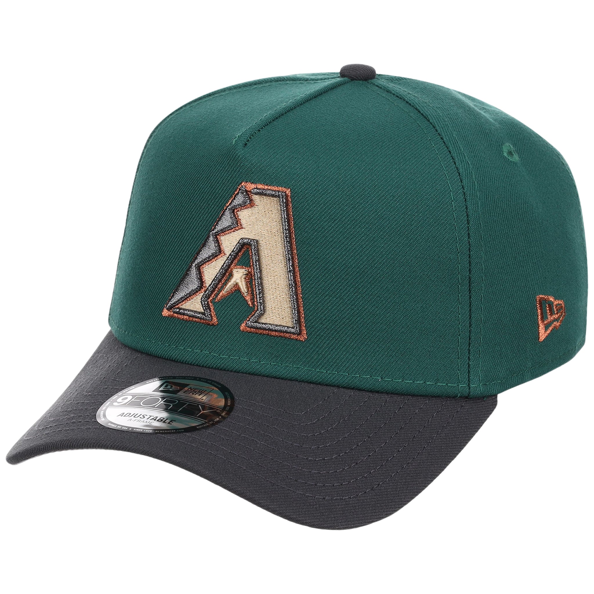 Arizona Diamondbacks MLB Emerald Graphite New Era 9FORTY