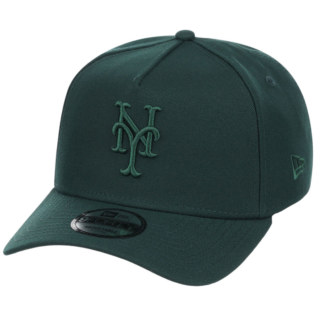 New York Mets MLB Dark Green FASHION CORE New Era 9FORTY A-Frame