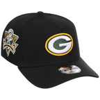 Green Bay Packers NFL Black Dome New Era 9FORTY A-Frame