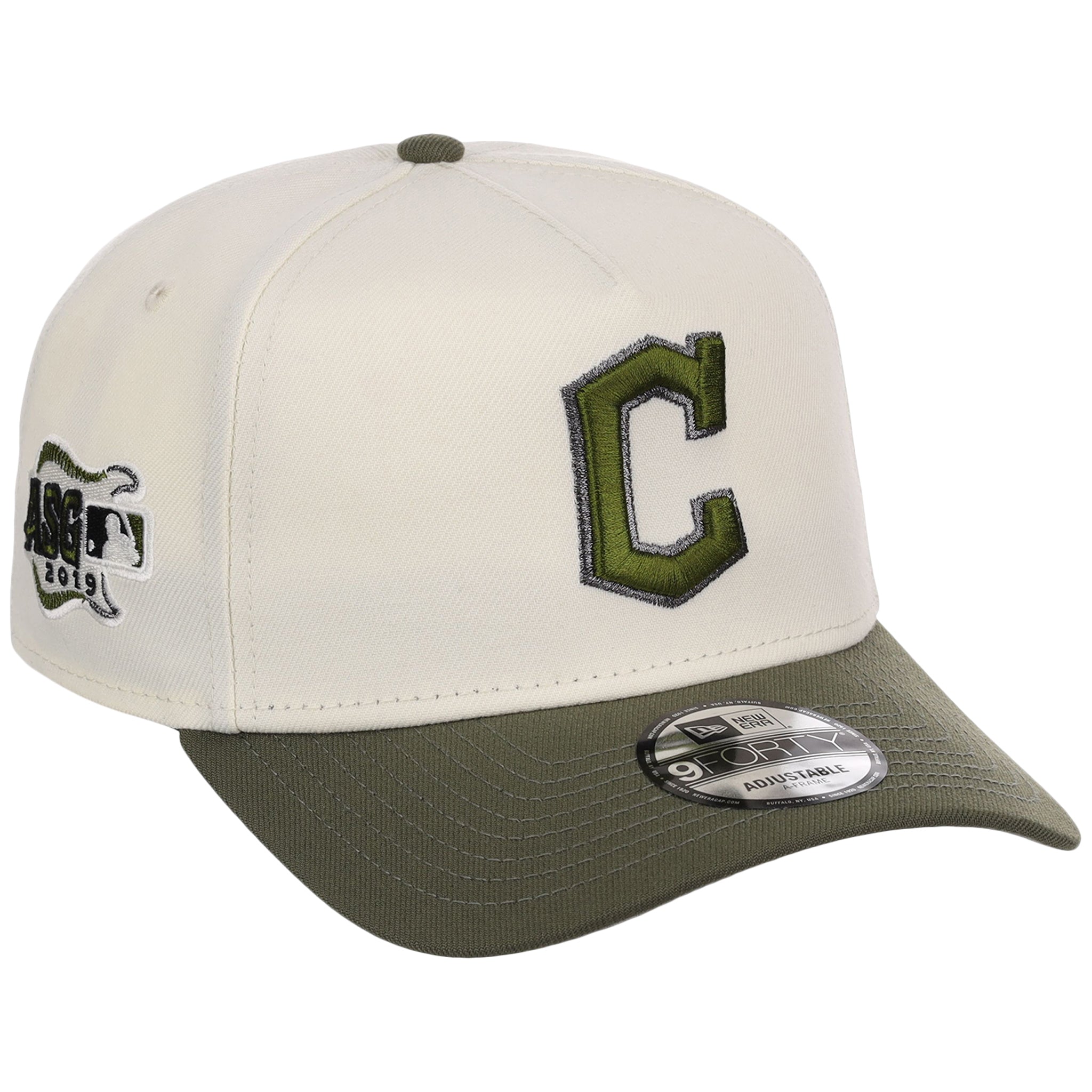 Cleveland Guardians MLB Chrome Olive New Era 9FORTY