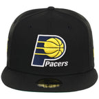 Indiana Pacers NBA Black Dome New Era 59FIFTY