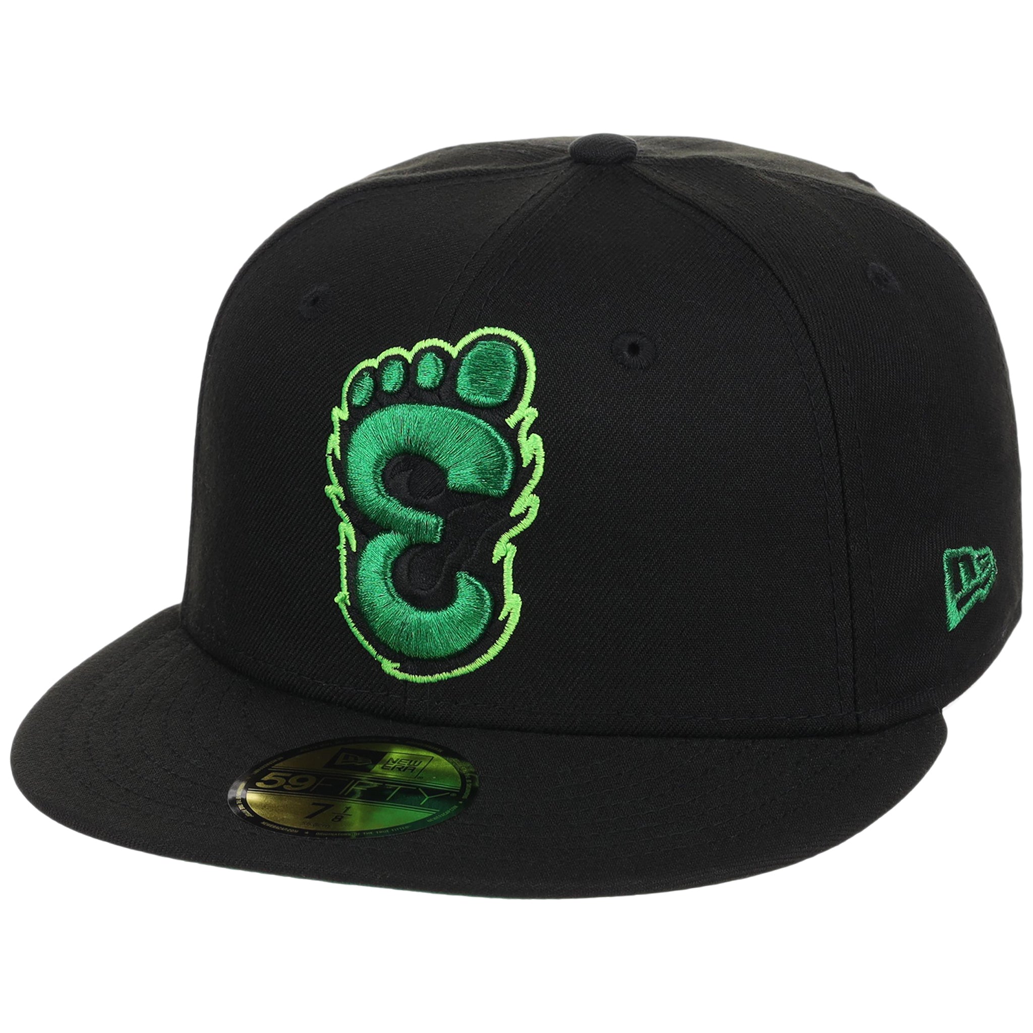 Eugene Emeralds MiLB Black Dome New Era 59FIFTY