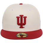 Indiana Hoosiers IU Champ Pack New Era 59FIFTY (Chrome/Red)