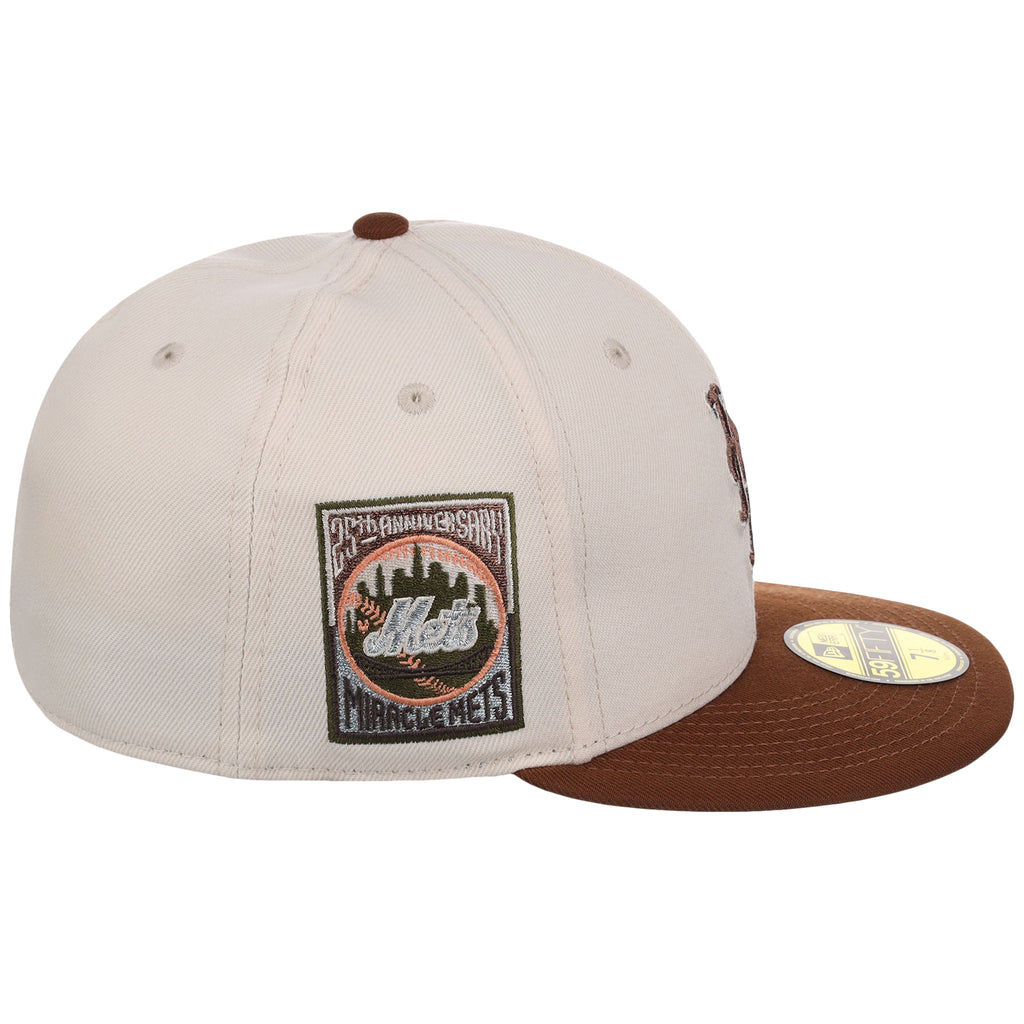 New York Mets MLB Auburn Cream New Era 59FIFTY