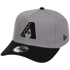 Arizona Diamondbacks MLB Gray x Black FASHION CORE New Era 9FORTY A-Frame