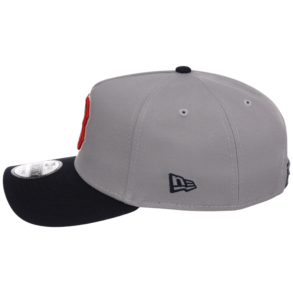 Boston Red Sox MLB Gray OTC FASHION CORE New Era 9FORTY A-Frame
