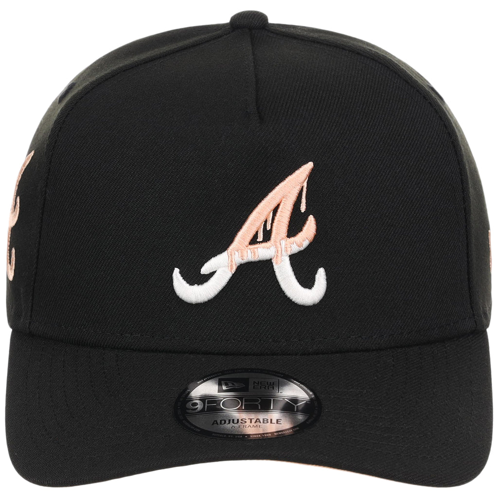 Atlanta Braves Peach Drip Atlanta Crown the City New Era 9FORTY