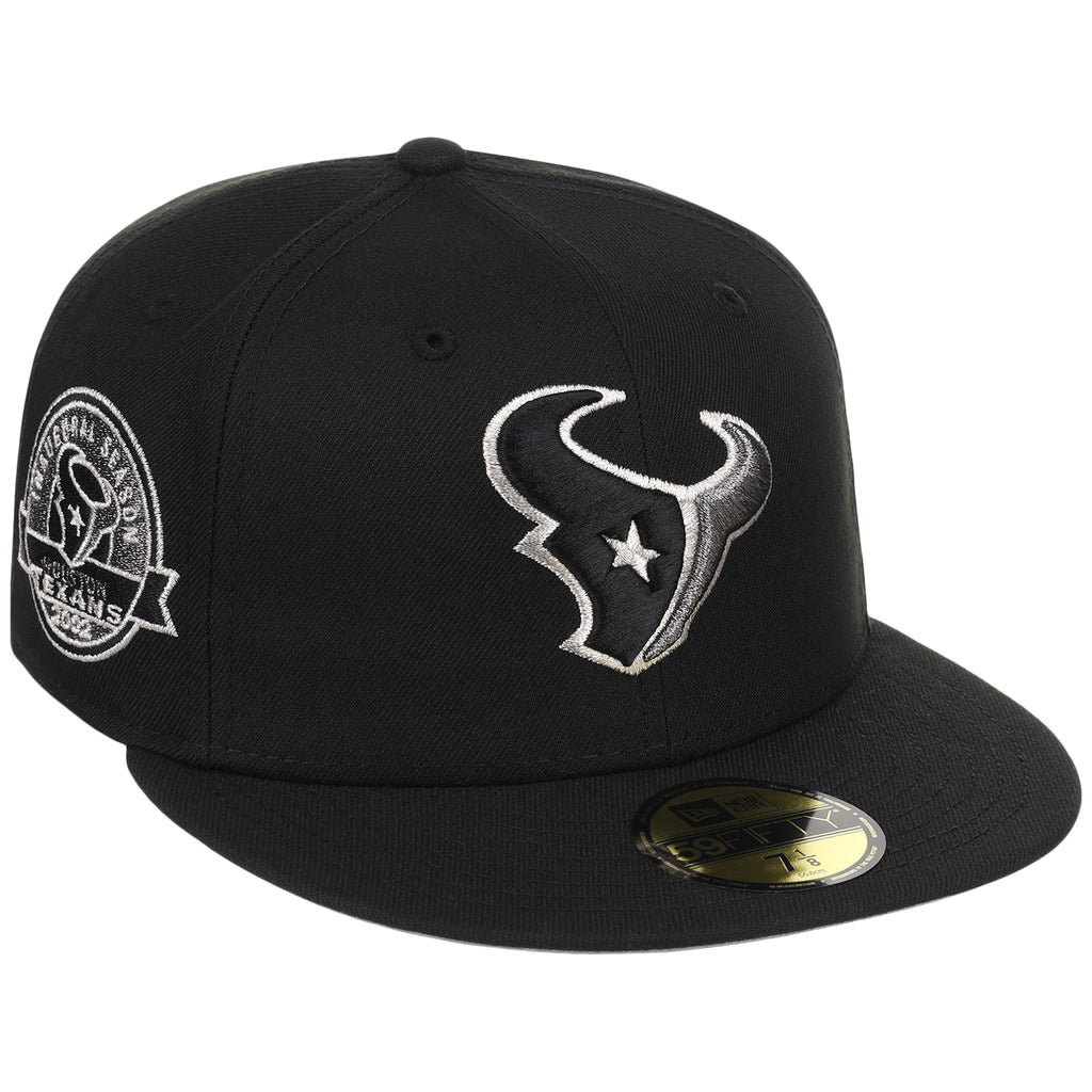 Houston Texans NFL Liquid Titanium New Era 59FIFTY