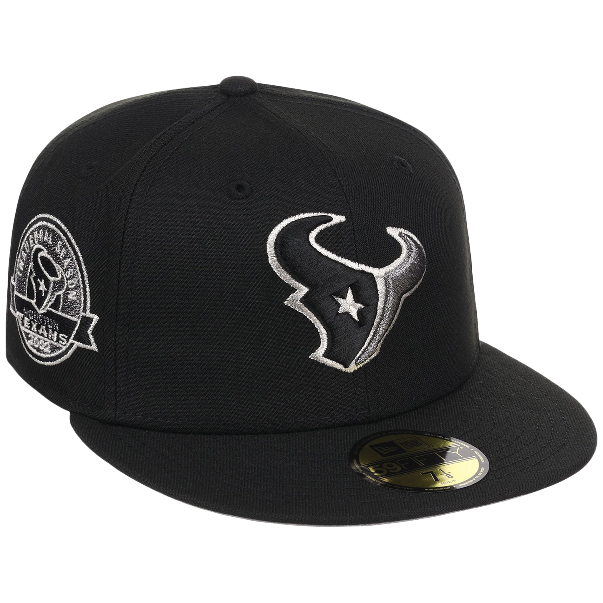 Houston Texans NFL Liquid Titanium New Era 59FIFTY