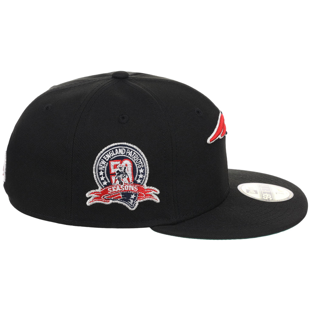 New England Patriots NFL Black Dome New Era 59FIFTY