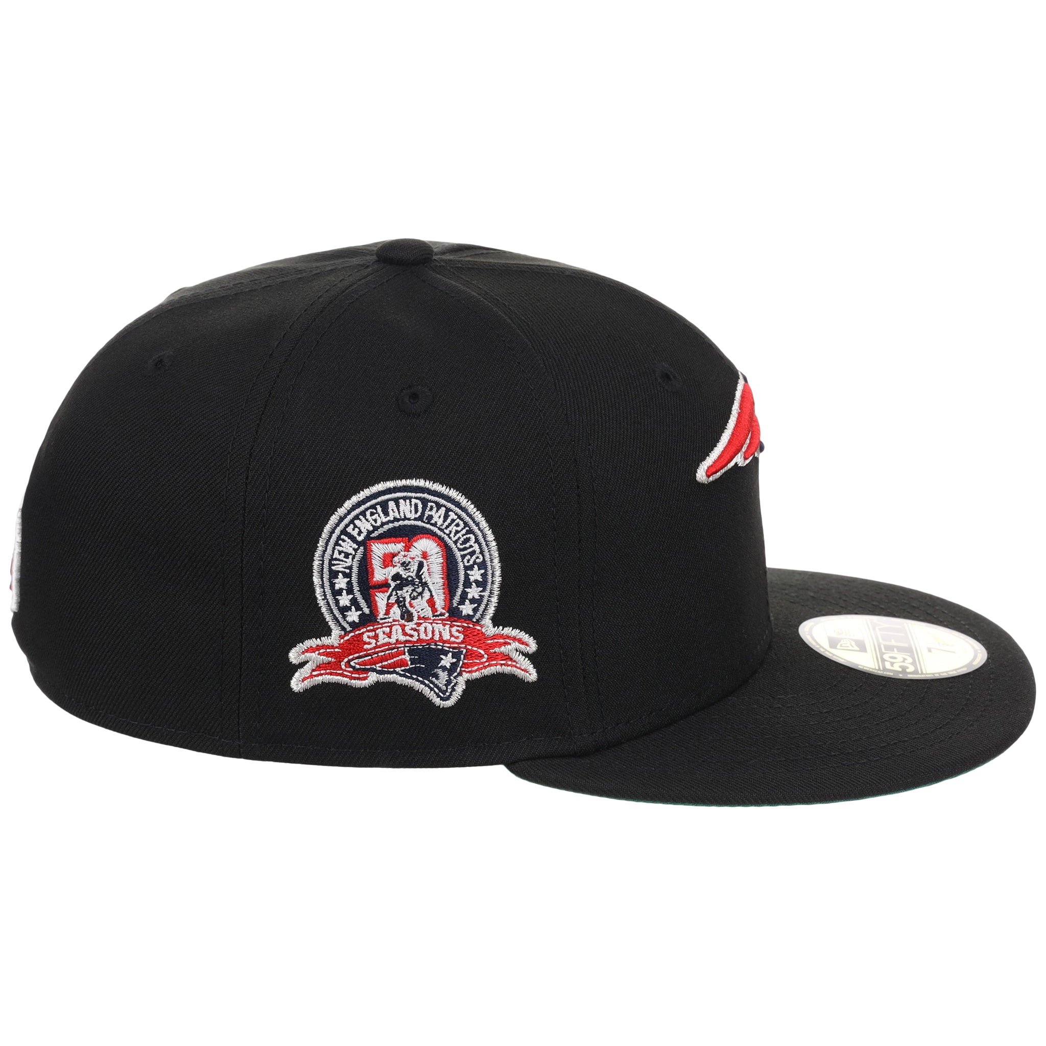 New England Patriots NFL Black Dome New Era 59FIFTY