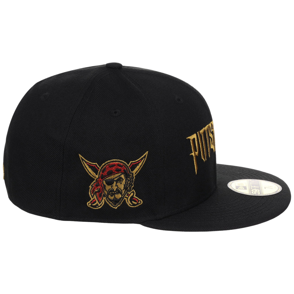 Pittsburgh Pirates MLB City Connect - Black Metallics New Era 59FIFTY