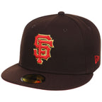 San Francisco Giants MLB Burnt Wood x Red New Era 59FIFTY – 4