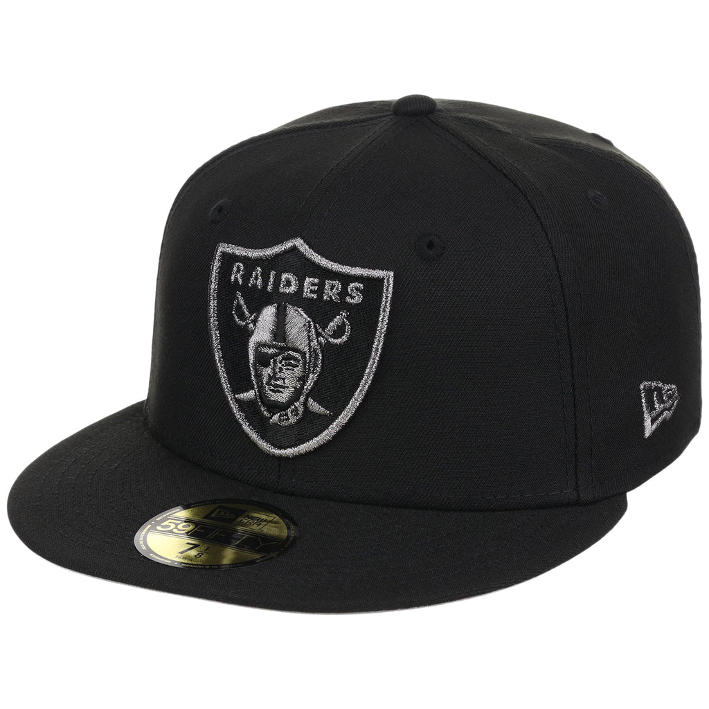 Las Vegas Raiders NFL Liquid Titanium New Era 59FIFTY
