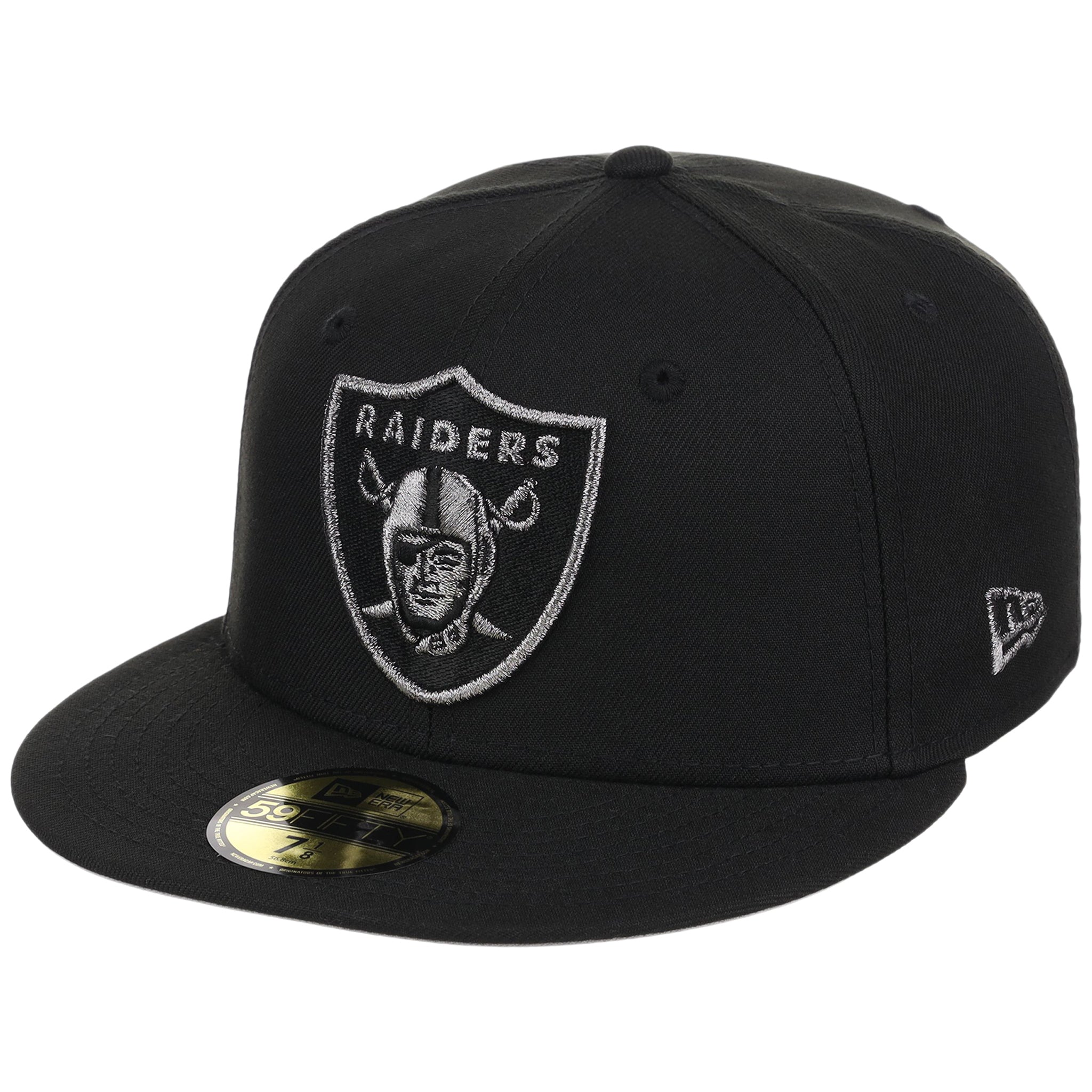Las Vegas Raiders NFL Liquid Titanium New Era 59FIFTY