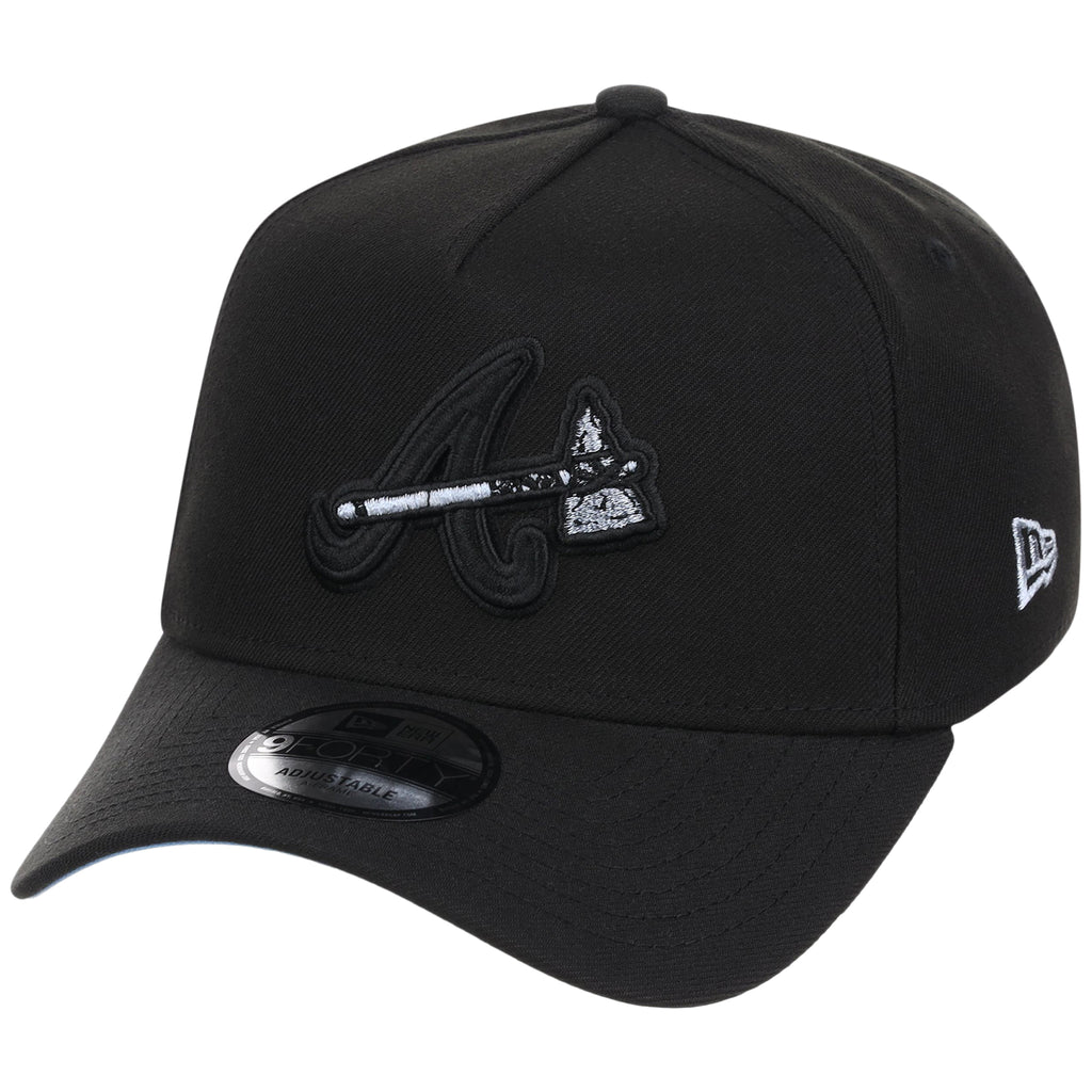 Atlanta Braves MLB Black Sky FASHION CORE New Era 9FORTY A-Frame