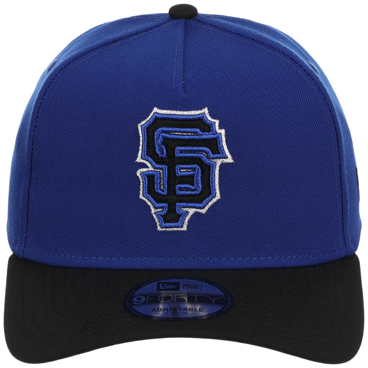 San Francisco Giants MLB Royal x Black FASHION CORE New Era 9FORTY A-Frame