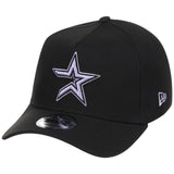 Houston Astros MLB Black x Lavender FASHION CORE New Era 9FORTY A-Frame