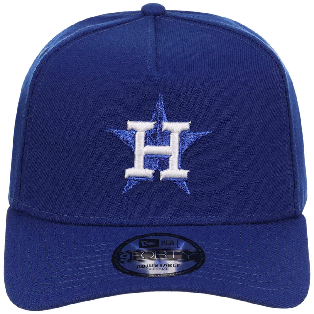 Houston Astros MLB Royal Blue FASHION CORE New Era 9FORTY A-Frame