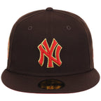 New York Yankees MLB Burnt Wood x Red New Era 59FIFTY – 5