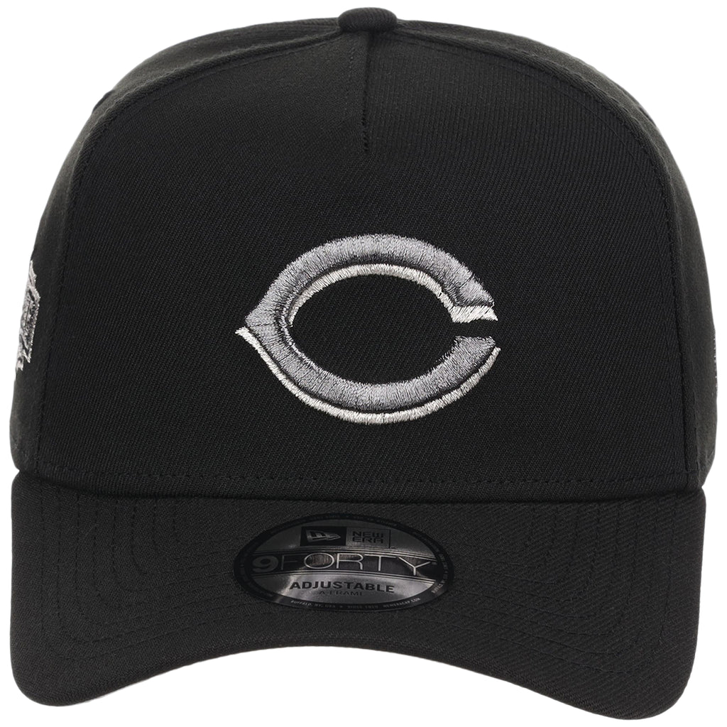 Cincinnati Reds MLB Liquid Titanium New Era 9FORTY A-Frame