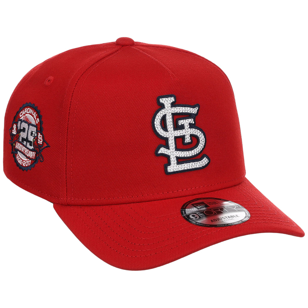 St. Louis Cardinals MLB Diamond Bling New Era 9FORTY A-Frame