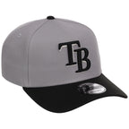 Tampa Bay Rays MLB Gray x Black FASHION CORE New Era 9FORTY A-Frame